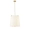Z-Lite Weston Pendant, 5-Light, 18 In.W x 18 In.H, Modern Gold/Cream 3502P18-MGLD - alternate 1